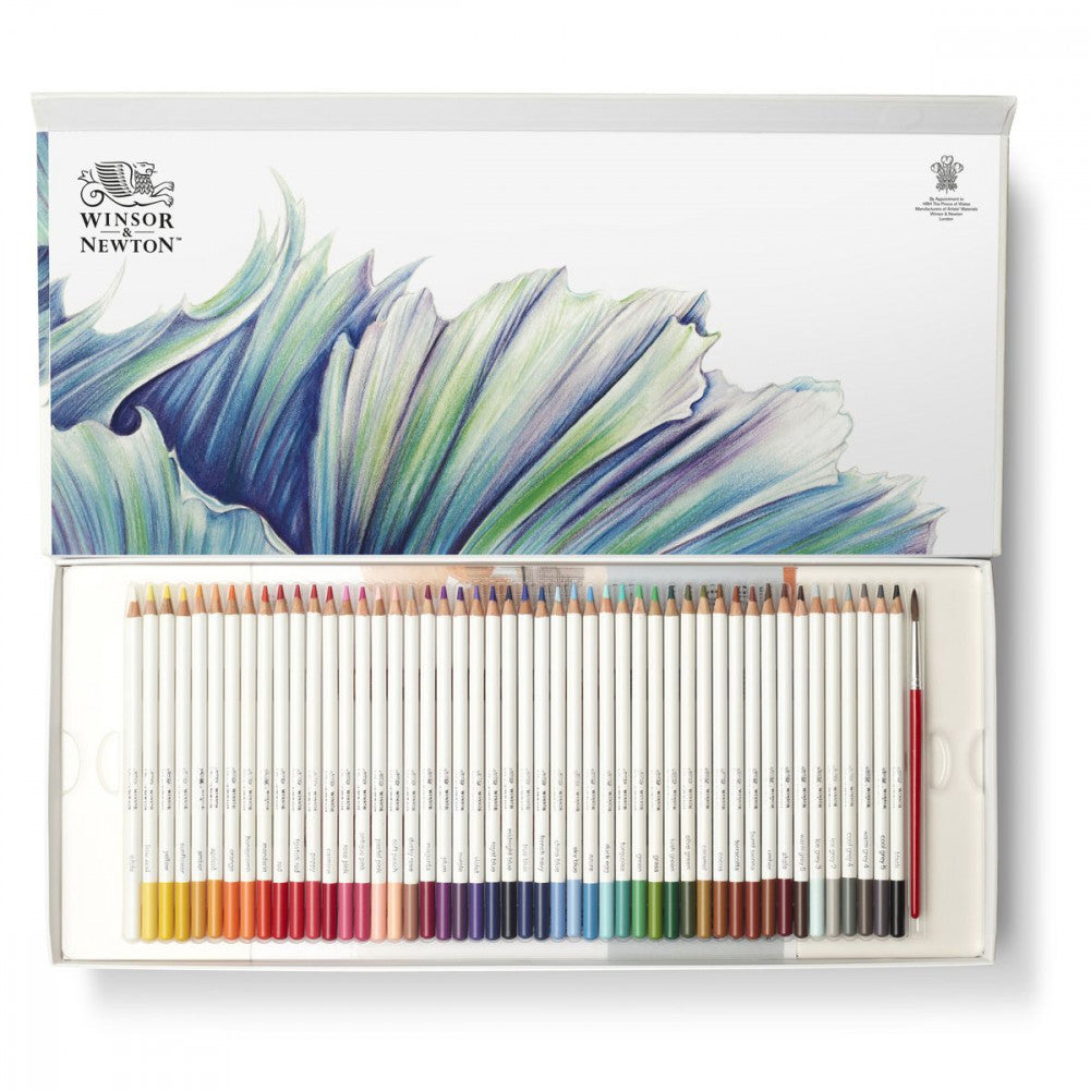 Estojo Lápis Aquarela Studio Collection Winsor & Newton 50 Peças